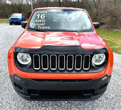 Omaha Orange 2016 Jeep Renegade Sport