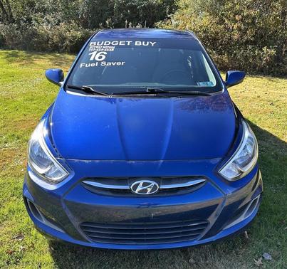 Pacific Blue 2016 Hyundai Accent SE