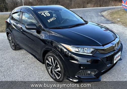 Black 2019 Honda HR-V Sport