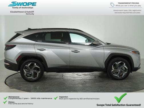 Silver 2023 Hyundai TUCSON Hybrid Limited