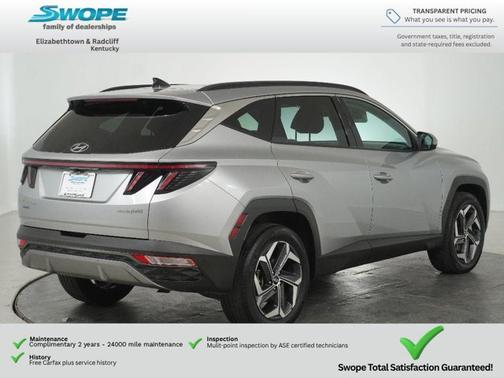 Silver 2023 Hyundai TUCSON Hybrid Limited