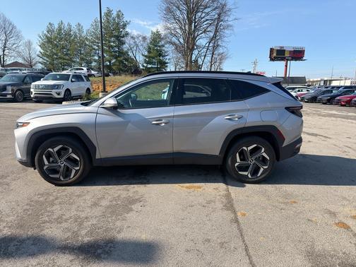 Shimmering Silver 2023 Hyundai TUCSON Hybrid Limited