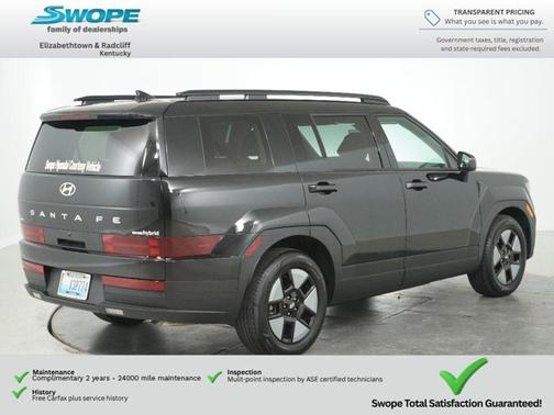 Black 2026 Hyundai SANTA FE HEV SEL