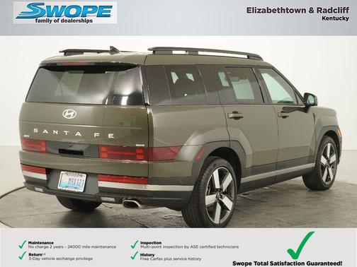 Green 2024 Hyundai SANTA FE Limited