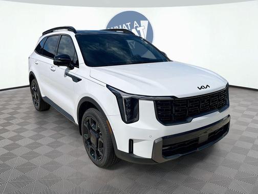 Glacial White Pearl 2025 Kia Sorento SX