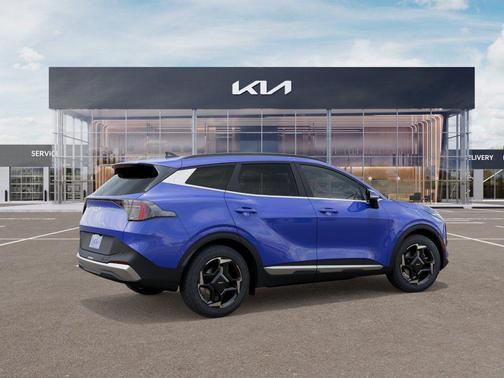 Nebular Blue 2026 Kia Sportage EX