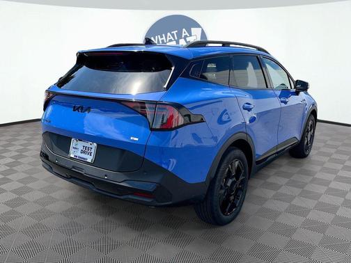 Nebular Blue 2026 Kia Sportage X-Line