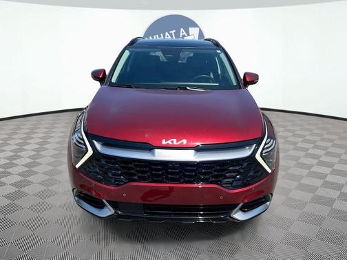 Dawning Red 2023 Kia Sportage Hybrid SX-Prestige