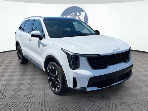 Glacial White Pearl 2025 Kia Sorento EX