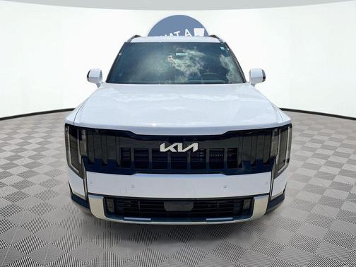 Glacial White Pearl 2027 Kia Telluride Hybrid EX