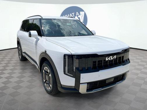 Glacial White Pearl 2027 Kia Telluride Hybrid EX