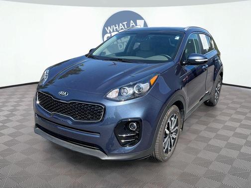 Pacific Blue 2017 Kia Sportage EX