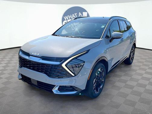 Wolf Gray 2025 Kia Sportage SX-Prestige