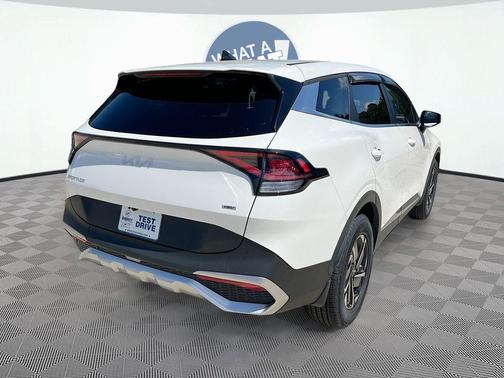 Snow White Pearl 2023 Kia Sportage Hybrid LX