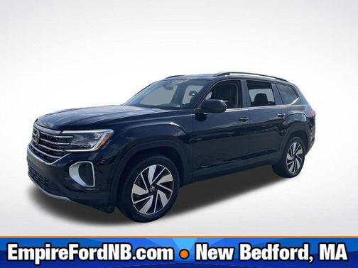Deep Black Pearl 2025 Volkswagen Atlas 2.0T SE w/Technology 4MOTION