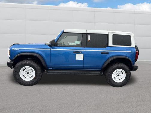 Velocity Blue Metallic 2026 Ford Bronco Heritage Edition