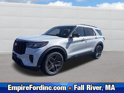 Space White Metallic 2026 Ford Explorer ST-Line