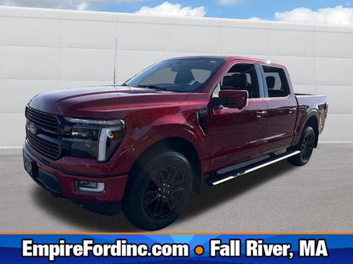 Rapid Red Metallic Tinted Clearcoat 2025 Ford F-150 Platinum