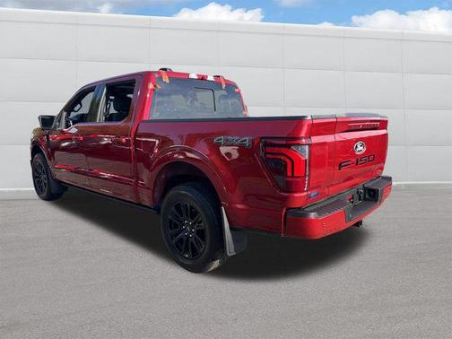 Rapid Red Metallic Tinted Clearcoat 2025 Ford F-150 Platinum