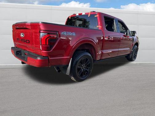 Rapid Red Metallic Tinted Clearcoat 2025 Ford F-150 Platinum