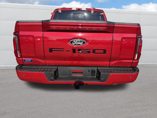 Rapid Red Metallic Tinted Clearcoat 2025 Ford F-150 Platinum