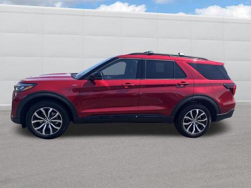 Rapid Red Metallic Tinted Clearcoat 2026 Ford Explorer ST-Line