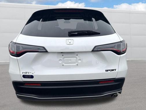 Platinum White 2025 Honda HR-V 2WD Sport