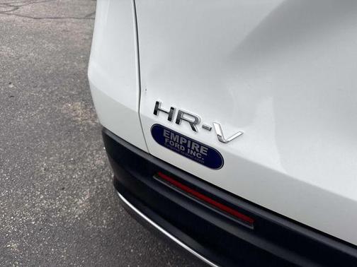 Platinum White 2025 Honda HR-V 2WD Sport