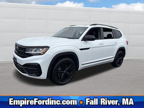 Opal White 2023 Volkswagen Atlas 3.6L SEL
