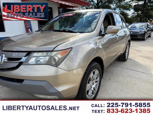 Gold 2007 Acura MDX Technology