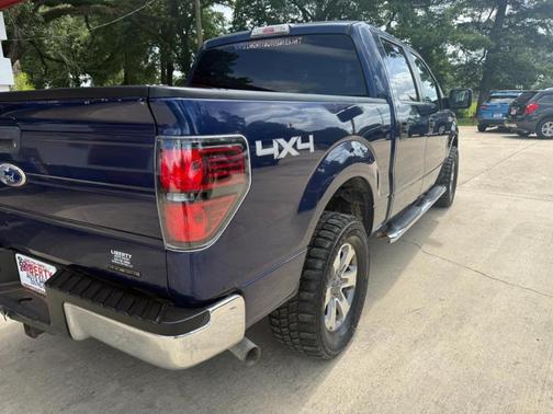 Blue 2012 Ford F-150 Platinum