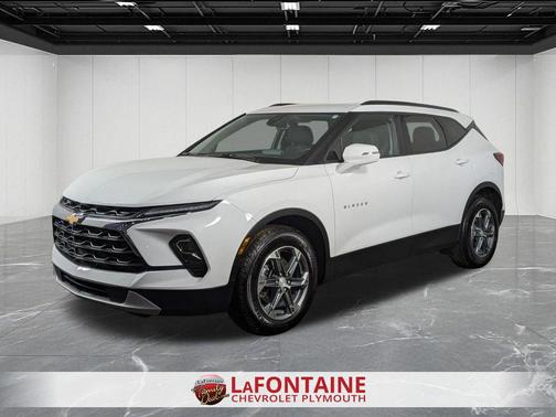 Summit White 2024 Chevrolet Blazer 3LT
