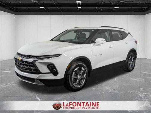 Summit White 2024 Chevrolet Blazer 3LT