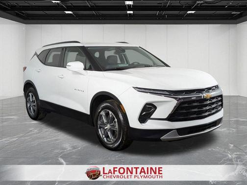 Summit White 2024 Chevrolet Blazer 3LT