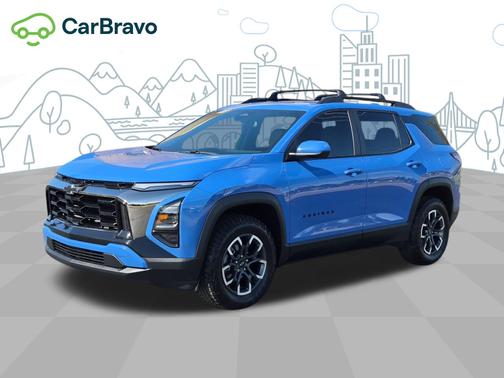 Reef Blue Metallic 2025 Chevrolet Equinox ACTIV