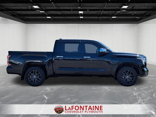 Midnight Black Metallic 2023 Toyota Tundra Platinum