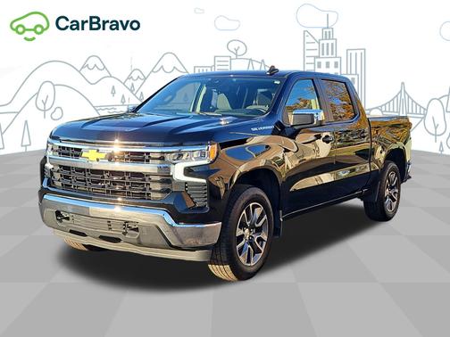 Black 2025 Chevrolet Silverado 1500 LT (2FL)