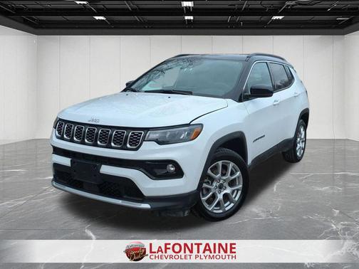 Bright White Clearcoat 2025 Jeep Compass Limited