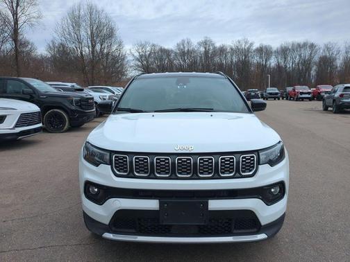 Bright White Clearcoat 2025 Jeep Compass Limited