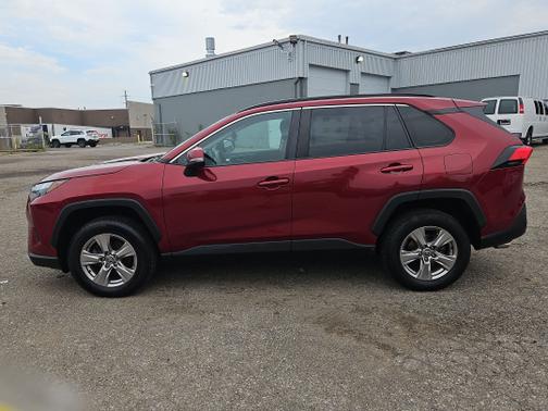 White 2022 Toyota RAV4 XLE