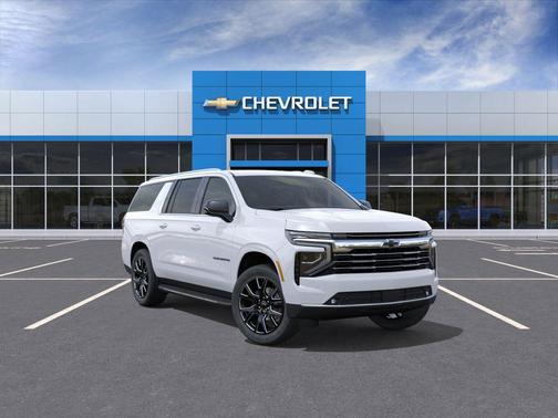Summit White 2026 Chevrolet Suburban LT