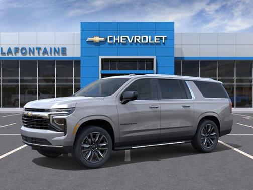 Sterling Gray Metallic 2026 Chevrolet Suburban LS