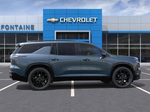 Lakeshore Blue 2026 Chevrolet Traverse RS