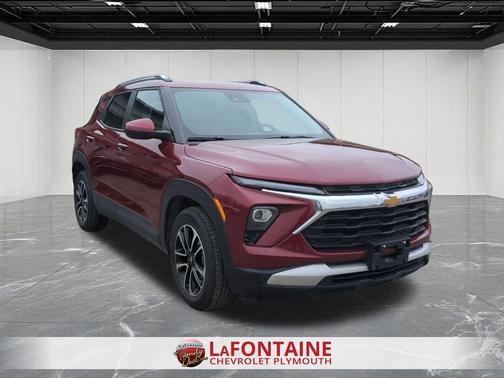 Crimson Metallic 2025 Chevrolet Trailblazer LT