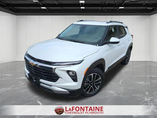 Summit White 2025 Chevrolet Trailblazer LT