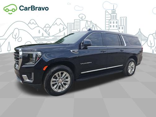 Midnight Blue Metallic 2023 GMC Yukon XL SLT