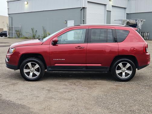 Deep Cherry Red Crystal Pearlcoat 2017 Jeep Compass High Altitude 4x4