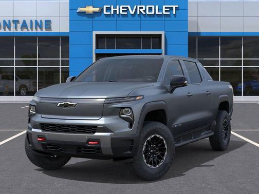 Magnus Gray Matte Metallic 2026 Chevrolet Silverado EV Trail Boss