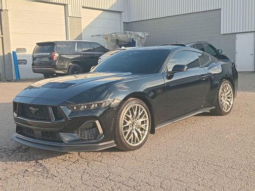 SHADOW BLACK 2025 Ford Mustang GT Premium