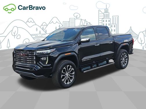 Onyx Black 2023 GMC Canyon Denali